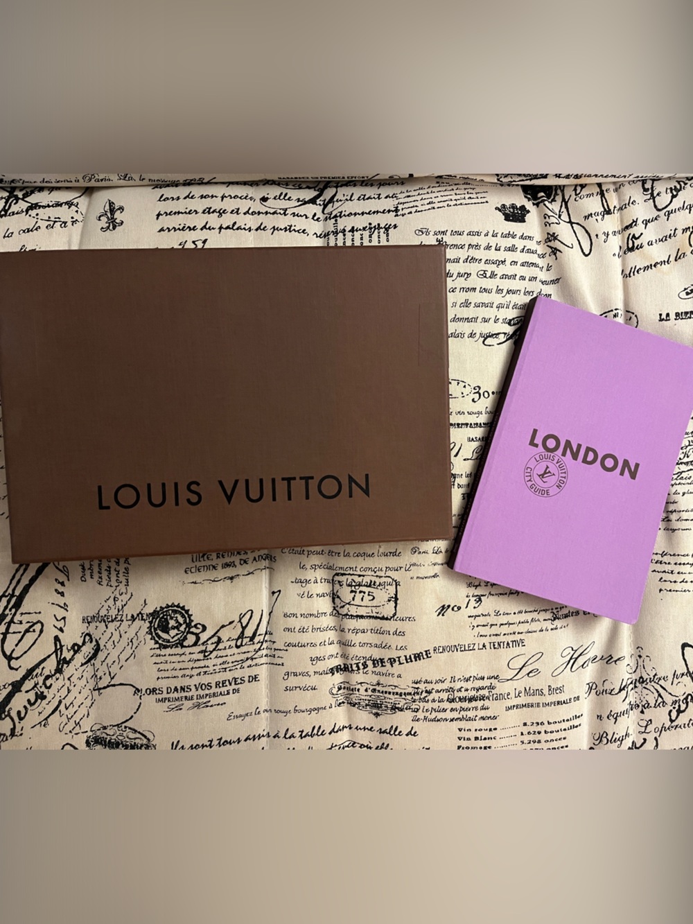 Louis Vuitton City Guidebook with Box